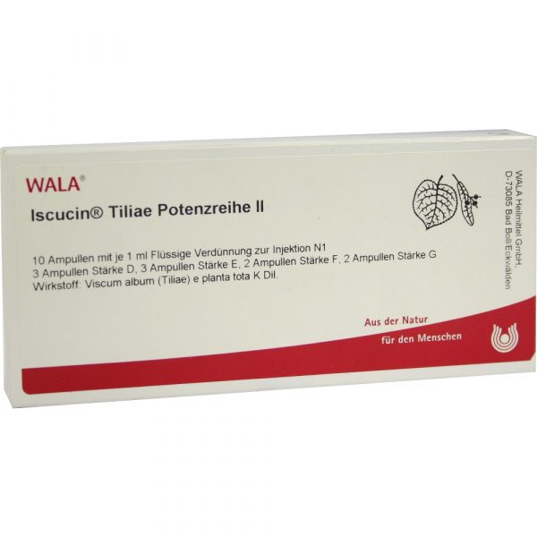 Iscucin Tiliae Potenzreihe II - FIALE 10 X 1 ML
