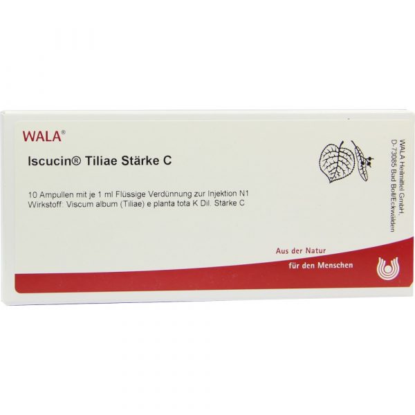 Iscucin Tiliae ST. C - FIALE 10 X 1  ML