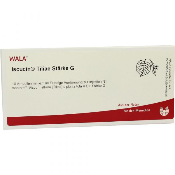 Iscucin Tiliae St. G - CONFEZIONE DA 10 X 1 ML