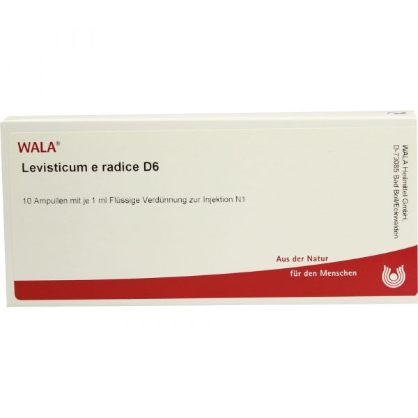 Levisticum E Radice D6 - FIALE 10 X 1 ML