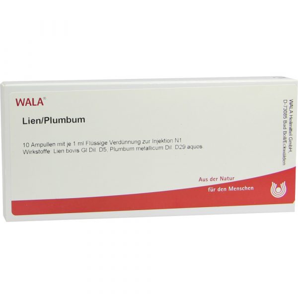 Lien/ Plumbum - FIALE 10 X 1 ML