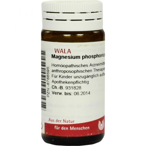 Magnesium Phosphoricum CUM Cinere Avenae  Gl. D6 -GLOBULI 20 GR
