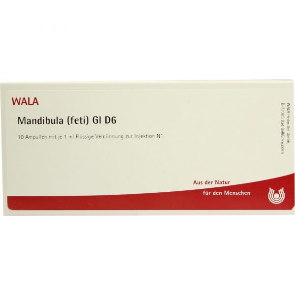 Mandibula Feti GL D6 - FIALE 10 X 1 ML