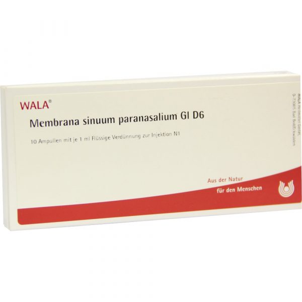 Membrana Sinuum Para. GL D6 - FIALE 10 X 1 ML