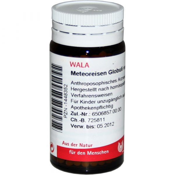Meteoreisen ( denominazione italiana Meteoreisen + Phosphorus + Quarz ) Globuli velati 20 GR