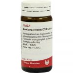 Nicotiana e Foliis D20 - GLOBULI 20 GR