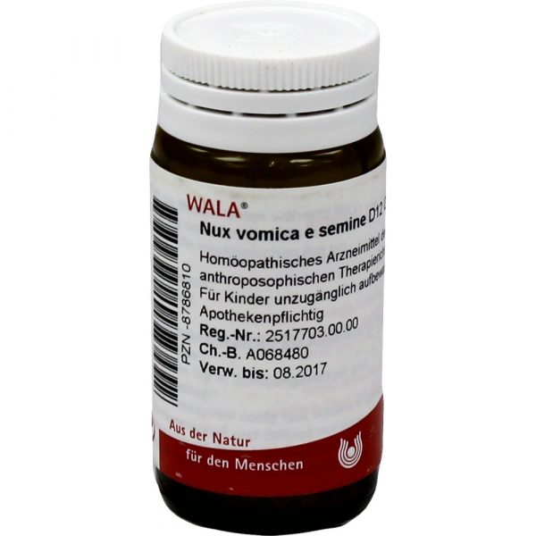 NUX Vomica E Semine D12 - GLOBULI 20 GR