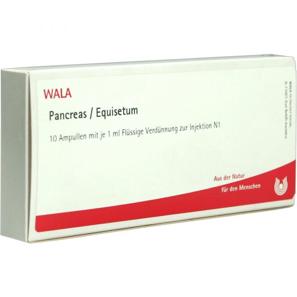 Pancreas/Equisetum - FIALE 10 X 1 ML