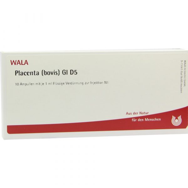 Placenta Bovis GL D 5 FIALE 10 X 1 ML