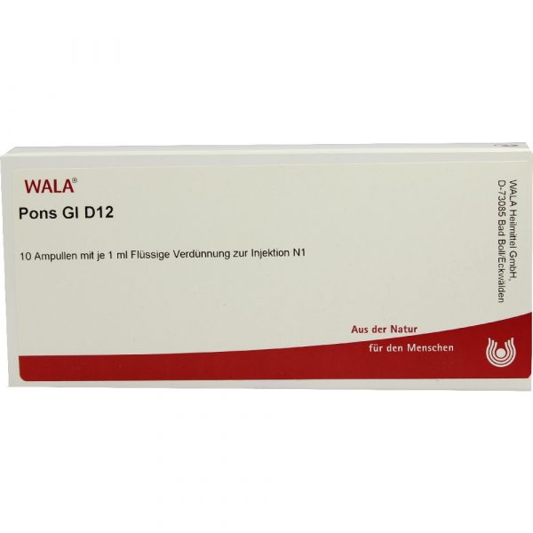 Pons GL D12 - FIALE 10 X 1 ML