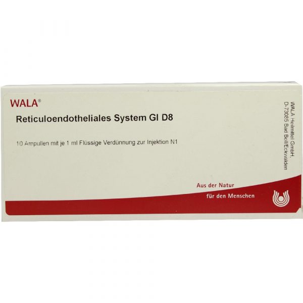 Reticuloendotheliales SYS. GL D 8 - FIALE 10 X 1 ML