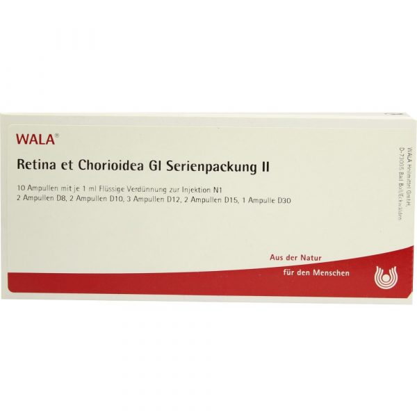Retina ET Chorioidea GL Serienpackung II - FIALE 10 X 1 ML