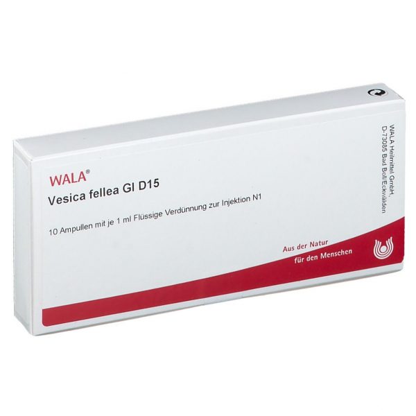 Vesica Fellea GL D15 - FIALE 10 X 1 ML