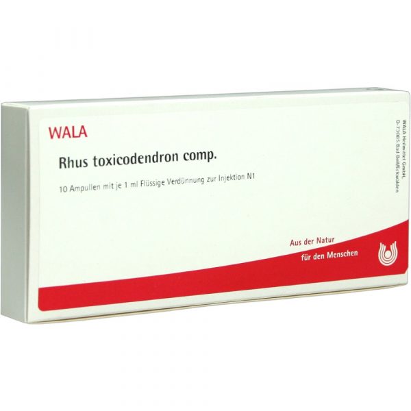 Rhus Toxicodendron Comp - FIALE 10 X 1 ML