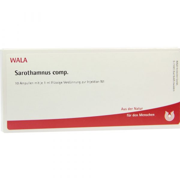 Sarothamnus Comp.- FIALE 10 X 1 ML