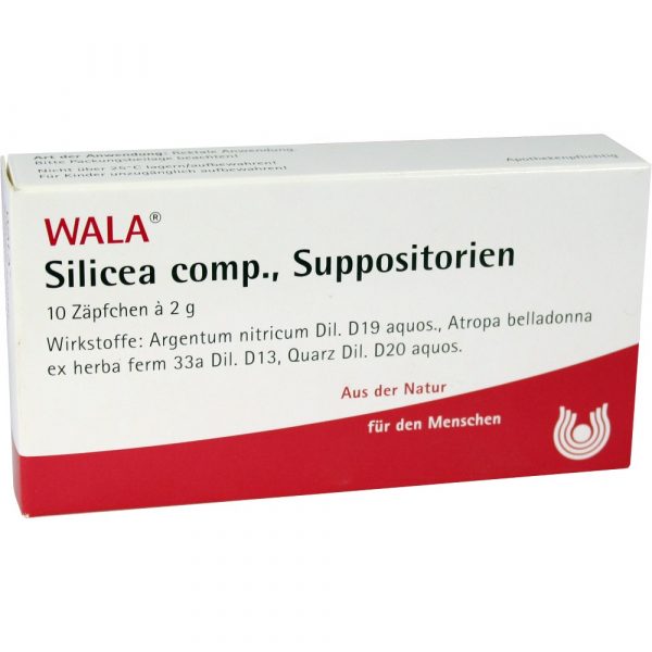 Silicea Comp. - SUPPOSTE 10 X 2 GR
