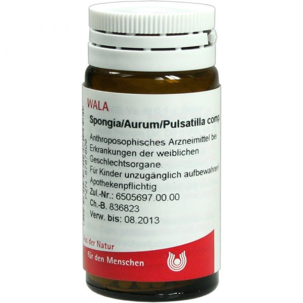 Spongia/Aurum/Pulsatilla Comp. - GLOBULI 20 GR