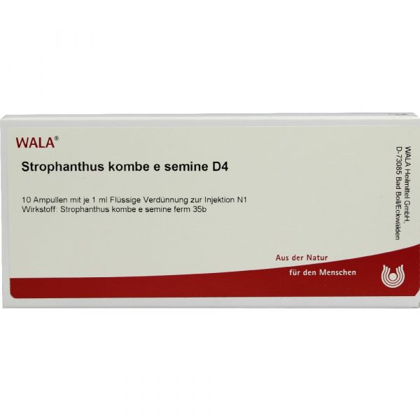 Strophanthus Kombe e Semine D4  - FIALE 10 X 1  ML