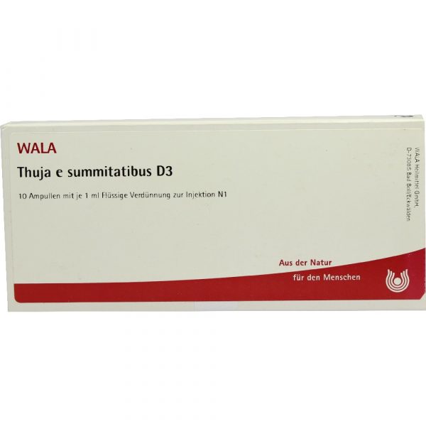 Thuja E Summitatibus D3 - FIALE 10 X 1  ML