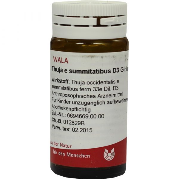 Thuja E Summitatibus D3 - GLOBULI 20 GR
