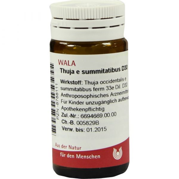 Thuja E Summitatibus D30 - GLOBULI 20 GR