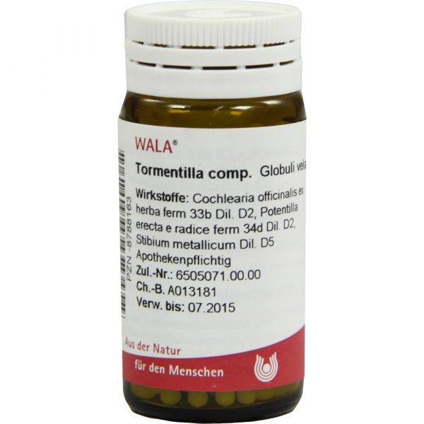 Tormentilla Comp. GLOBULI 20 GR