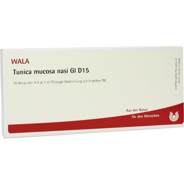 Tunica Mucosa Nasi. GL D 15 fiale