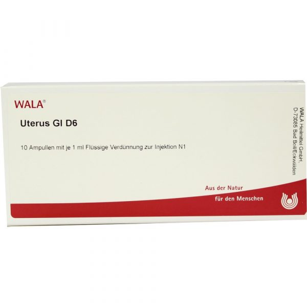 Uterus GL D6 - FIALE 10 X 1 ML