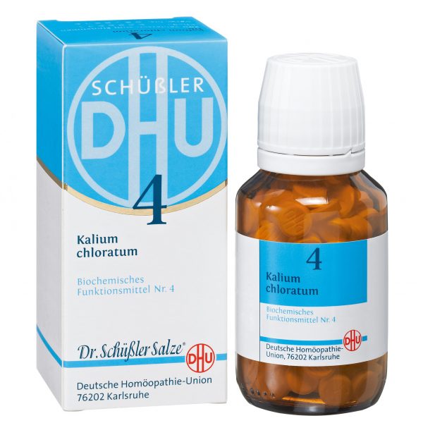 DHU 4 POTASSIO CLORO D6 - 80 CPS