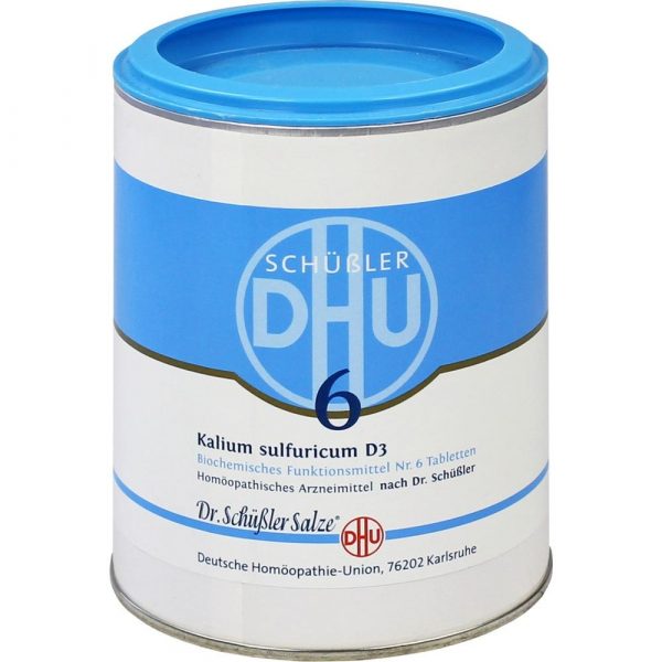 DHU 6 KALIUM SULFURICUM D6 - 900 CPS