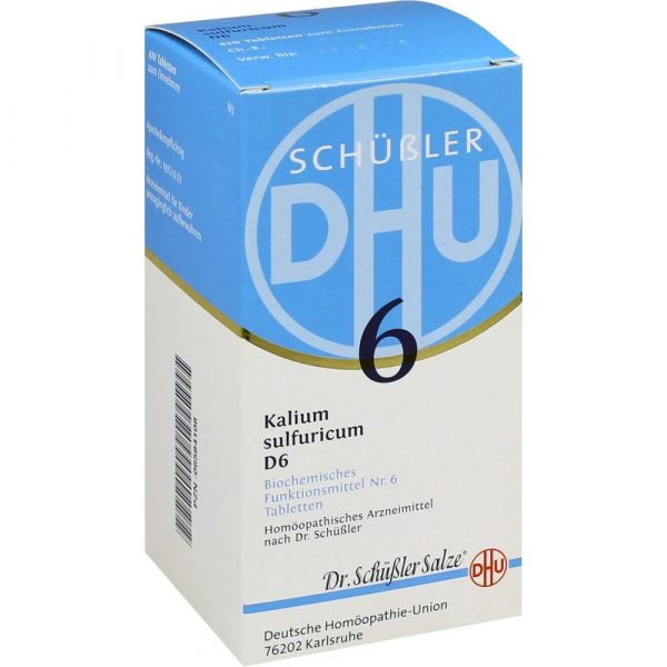 DHU 6 KALIUM SULFURICUM D6 - 420 CPS