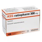 ASS Ratiopharm 300 MG - 100 CPS