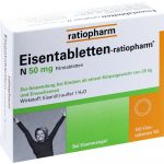 FERRO compresse Ratiopharm 50 MG compresse rivestite con film – 100 PZ