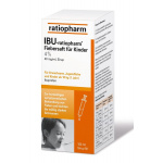 IBU Ratiopharm 40 MG/ML SCIROPPO PER LA FEBBRE PER BAMBINI - 100 ML