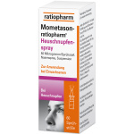 MOMETASON Ratiopharm, 50 MICROGRAMMI SPRAY PER FEBBRE DA FIENO - 10 GR