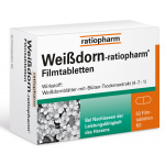 Weissdorn Ratiopharm Biancospino 50 compresse rivestite con film