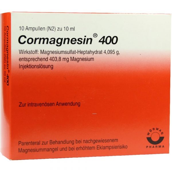 CORMAGNESIN 400  10 fiale
