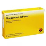 THIOGAMMA 200  per via orale 60 capsule molli