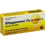 Vitagamma® D3 2,000 UI Vitamina D3 NEM 50 pz