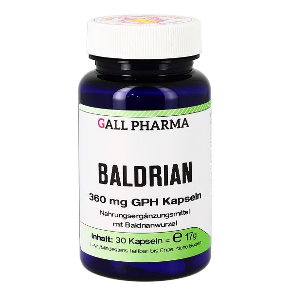 Baldrian-Valeriana 360 mg GPH 30 capsule
