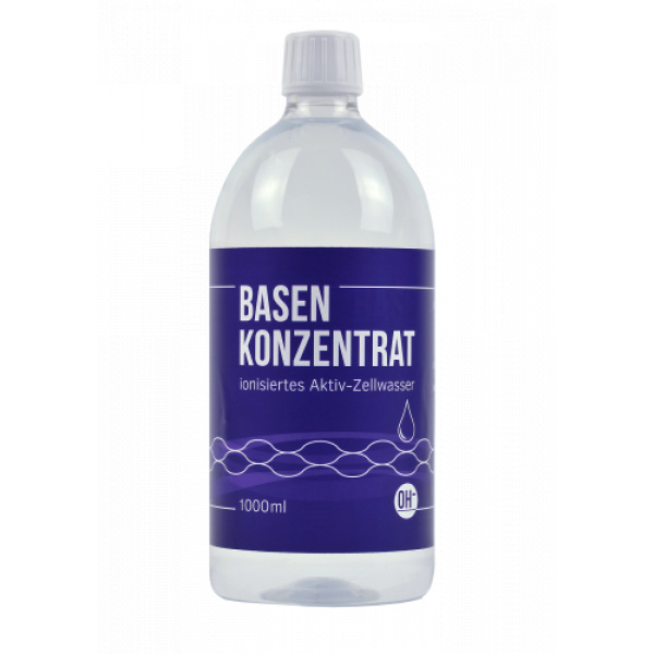Basen Konzentrat Ionisiertes Aktiv-Zellwasser (concentrato basico  Acqua cellulare ionizzata attiva) 1000 ml