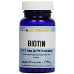Biotin (Biotina) 0.45mg gph 60 capsule