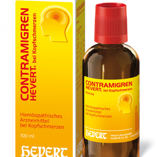 Contramigren Hevert bei Kopfschmerzen  100 ml  ( Contramigren Hevert con mal di testa 100 ml  )