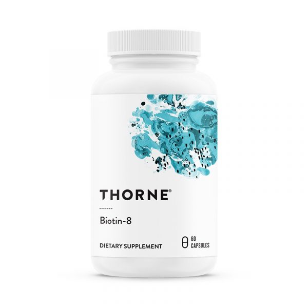 Biotin 8 mg di biotina ad alte dosi confezione da 60 capsule