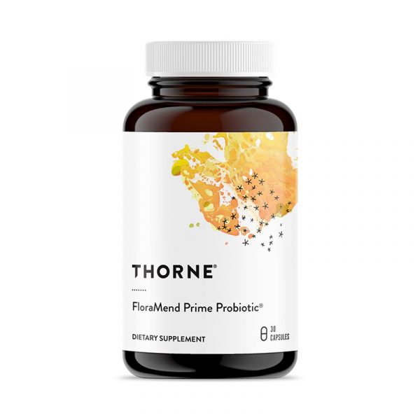FloraMend Prime Probiotic Capsula gastrica acida stabile con Lactobacillus gasseri, Bifido longum e bifido. confezione 30 capsule