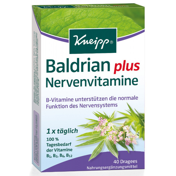 Kneipp Valerian Plus Nerve Vitamine 40 capsule 