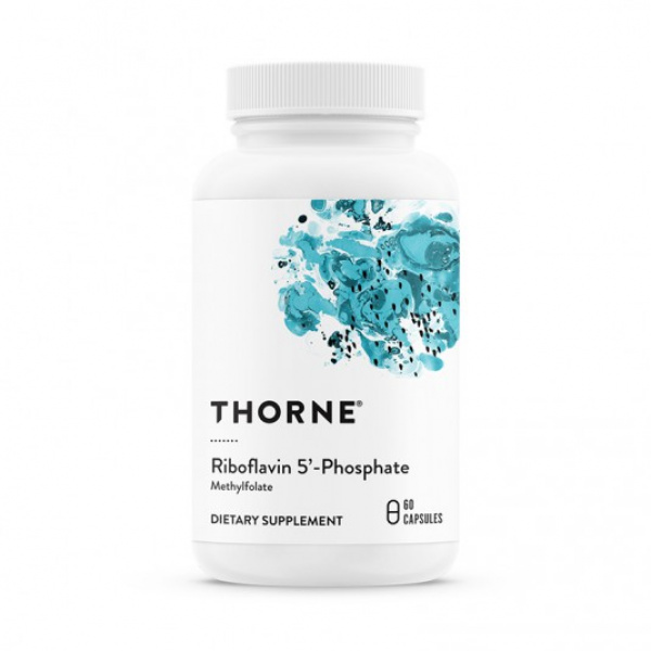 Riboflavin 5' Phosphate Riboflavina Thorne confezione da 60 capsule
