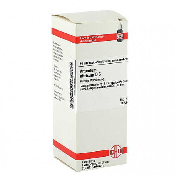 Argentum Nitricum D6 confezione da 50ml