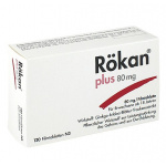 Rökan plus 80 mg confezione da 120 compresse rivestite