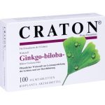 Craton Ginkgo-Biloba confezione da 100 compresse rivestite